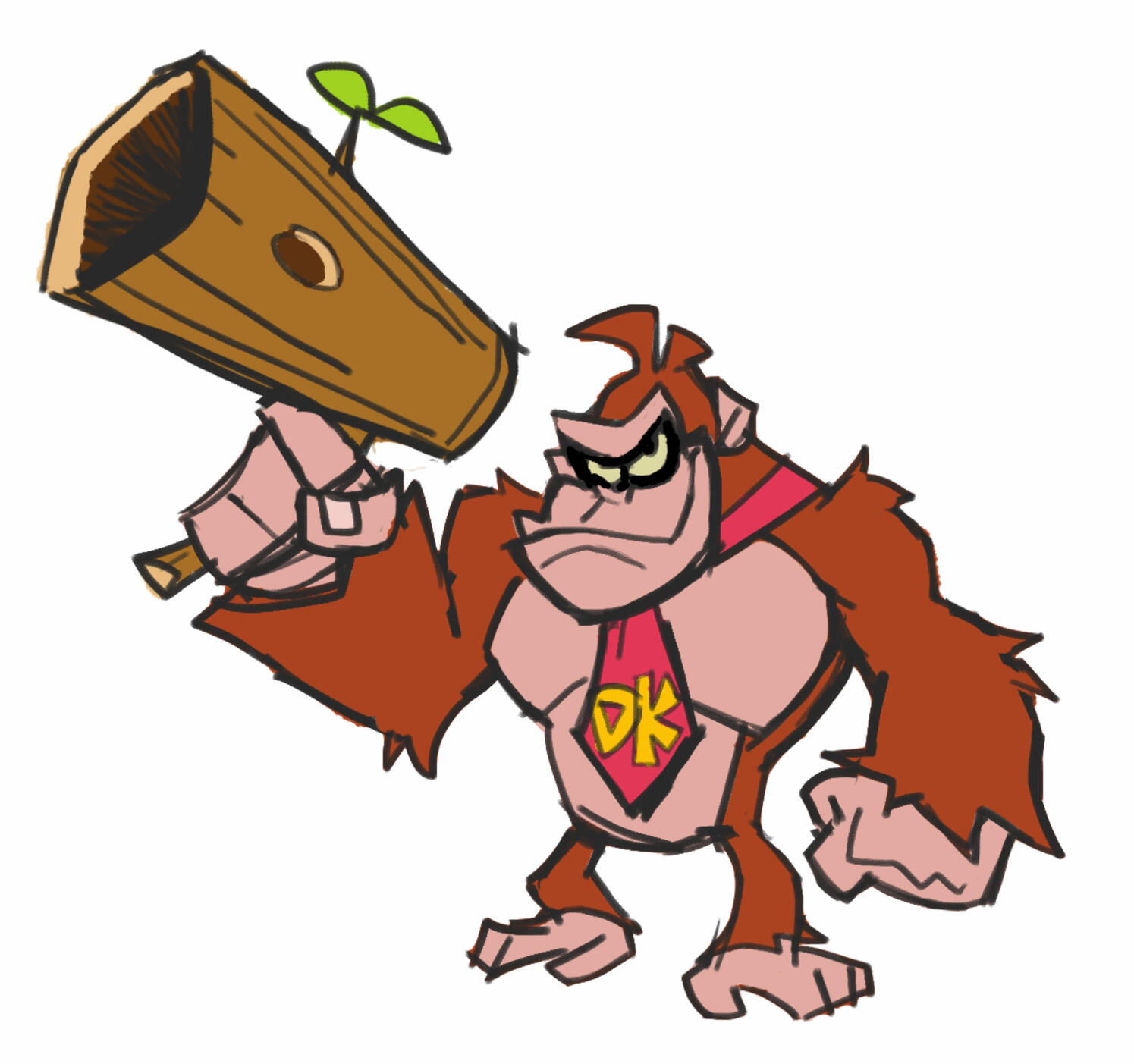Donkey Kong w/ Coconut Gun Donkey Kong w/ Coconut Gun
