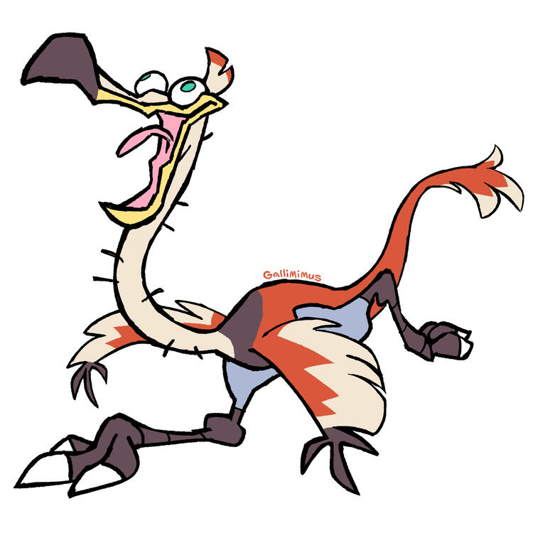 Gallimimus Gallimimus